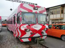asm Oberaargau - ex FW Steuerwagen Bt 112 im Depotareal der asm in Langenthal am 20.11.2013