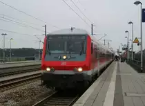 Eine RB aus N�rnberg steht mit f�hrendem Wittenberger am 14.12.13 in Allersberg(Rothsee).