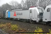 Siemens Vectron 193 801-8  retrack  am 14.12.2013 in Gelsenkirchen Buer Nord.