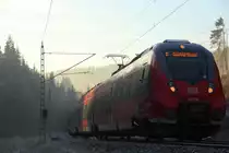 442 808 DB Regio bei F�rtschendorf am 16.12.2013
