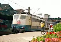 151 128 mit N 5245 (Hamburg–L�neburg) am 12.07.1994 in Hamburg-Harburg