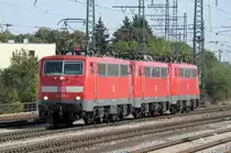 111 023 mit 181 & 027 am 02.10.13 in M�nchen-Pasing
