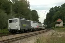 139 558 & 193 821 und nem ICE f�r die T�rkische Staatsbahn (8000 108) am 21.09.13 in A�ling