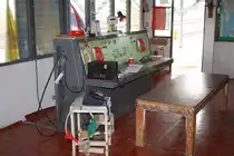 Stellwerk des Bf. Ongkharak am 29.Mai 2013.