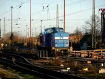 Am 30.12.2013 kam 204 033 mit einem leeren Hackschnitzelzug nach Stendal.Nach dem sie den Zug abstellte fuhr sie Lz wieder in Richtung Niedergörne.
