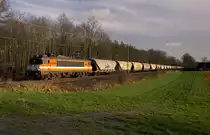 Der LOCON 9902 koomt vorbei Hüthum auf dem Weg nach dem Coenhafen im Westlichen Hafengebiet von Amsterdam