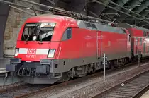 182 001-8 ( 91 80 6182 001-8 D-DB ), Siemens 20298, Baujahr 2001, Eigentümer: DB Regio AG - Region Nordost, Fahrzeugnutzer: Regionalbereich Berlin/Brandenburg, [D]-Potsdam, Bh Cottbus, Erst-Bw Nürnberg, 02.01.2014, Berlin Ostbahnhof 
