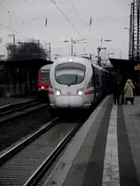 ICE T (BR 411) am 03.01.14 in Hanau Hbf 