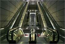Impressionen Metro Kopenhagen: U-Bahnhof  Christianshavn . 

18.08.2006 (M)