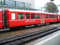2 Kl. Personenwagen B 2321 in Bahnhof von Landquard am 29.10.2006