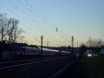 Am 28.1.14 war einer der RE's nach von Stuttgart nach Tübingen mit einem Wittenberger Steuerwagen vor den Doppelstockwagen bespannt. 
Diese Garnitur konnte zwischen Esslingen Zell und Altbach festgehalten werden. 