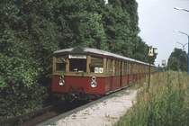 So sah es Anfang der 1980er Jahre auf manchem Berliner S-Bahnhof aus.(Archiv P.Walter)