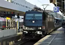 185 569-1 Solo durch den Hbf Bonn - 16.12.2013