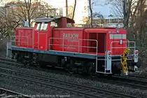 296 040-9 als Lz am 04.02.2014 in Wuppertal Elberfeld.