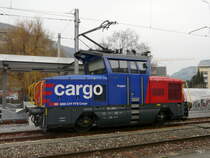 SBB - Rangierlok Eem 923 004-6 in Oensingen am 01.02.2014