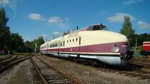 VT18.16.03 DR, in Eisenbahnmuseum Chemnitz Hilbersdorf, 14.09.2013.