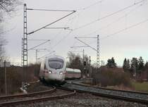 411 027-6  Weimar  bei Redwitz am 07.02.2014.