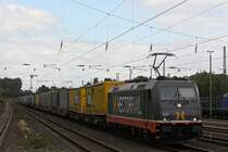Hectorrail 241.002  Skywalker   am 15.6.13 mit einem KLV in Dsseldorf-Rath.