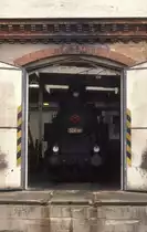 Dampf Tenderlok 5241110 der CSD im Schuppen des Depot Ceska Lipa am 7.10.1992.