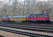 232 068-7 (MEG313) & 218 390-3 (MEG304) in Köln West am 12.02.2014