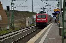 112 166 mit RE7 nach Krefeld in Allerheiligen. 8.2.2014 