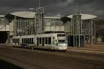 RBK 716 hält am 14.2.2014 um 12.42 Uhr auf der Fahrt nach Treysa in Kassel Wilhelmshöhe. 
