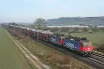 421 388-0 und 421 387-2 mit dem 47053 von Venlo (Rotterdam) nach Safenwil am Mittag des 18.01.14 bei H�gelheim.
Viele Gr��e an den Lokf�hrer!