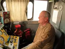 einmal im Leben (beinahe) ein Lokführer sein...im Führerstand einer 2M62 der Mongolyn Tömör Dsam (MTZ),30.5.10


