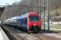 ZVV Dosto DPZplus am 25.02.14 in Ziegelbrücke