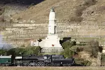 �SEK 52.100 am 23.Februar 2014 vor dem Franzosendenkmal bei D�rnstein.