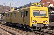 708 329-8, ex Fahrzeugnummer: 188 329-7, Waggonbau Görlitz 020300-13, Baujahr 1990, Eigentümer: DB Netz AG, 06.02.2014, Plochingen / Neckar  