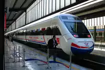 Bahnhof Ankara mit Hochgeschwindigkeitszug HT65000.11.5.09