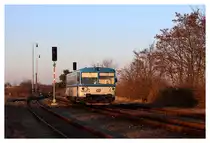 809 342-9 am Os 9709 nach Kralupy nad Vltavou unterwegs bei der einfahrt Vrbno nad Lesy 24.02.2014