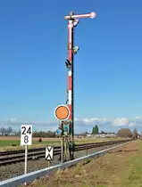 Formsignal bei Derkum - 17.02.2014