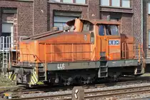 RBH 446 rangierte am 4.3.14 in Gladbeck-West.