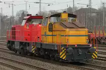 WLH 57 wurde am 7.3.14 durch Düsseldorf-Rath geschleppt.