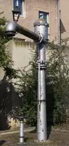 Dieses gut erhaltene Relikt aus der Dampflokzeit konnten wir am 07.03.2014 or dem Bahnhof Wasserbillig ablichten.