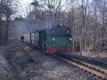 Mh52 bei der Einfahrt,am 13.März 2014,in Göhren.