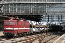 EGP 109 030 am 12.7.13 mit einem Autozug in Bremen Hbf.