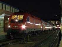 1016 027-3 am 11.11.06 in Wien Westbahnhof.