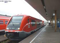 641 008-8 nach Lauchringen am 20.05.2003 in Basel Badischer Bahnhof.