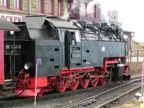 Lok 997245-6 wird abgekuppelt, um 15 Minuten sp�ter wieder nach Drei Annen Hohne zu fahren.(Brocken am 26.11.2006)