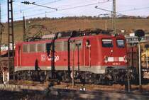 140-184 mit seinem Lokf�hrer in W�rzburg am 25.Oktober 2006. 

