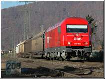 2016 090 kurz vor Erreichen des Verschubbahnhofes Graz-G�sting am 24.11.2006.