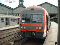 Doppelstock-Steuerwagen am 11.05.2003 in Paris-St-Lazare.