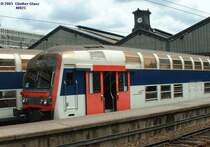 Doppelstock-Steuerwagen am 11.05.2003 in Paris-St-Lazare.