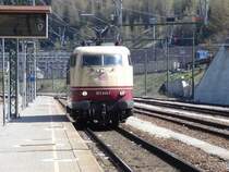 103 245-7 DB AG Brenner-Brennero 04-05-2008
- Bahnvideos in Youtube - http://www.youtube.com/user/cortiferroviariamato/videos
 - Auch 103 245 mit altes Logo und CNL in Innsbruck,2014