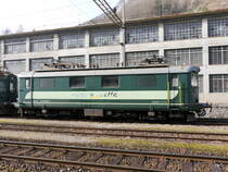 ex SBB - Re 4/4 I  416 628-6 abgestellt in Klus am 30.3.2014