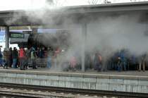 Geräuchertes halt sich länger: München Ost am 15.12.13