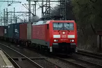 189 017-7 ist mit einen containerzug am 27.03.14 durch hh-harburg gefahren
